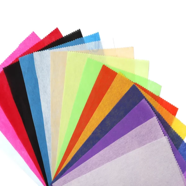 Coloured Chemical Bonded Fabric